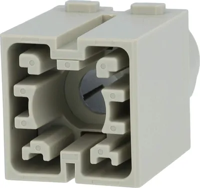 Produktbild von HARTING Han 200 Ampere Protected Modul Stifteinsatz (M) Crimpanschluss, 1-polig 1000V, 200A - 1 Stück