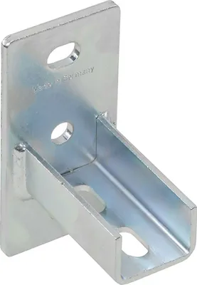 Produktbild von 2 Stück - Sattelflansch Typ2 38/40 längs verzinkt : längs : 38/40 - 41/41 Größe: 38/40 - 41/41 Typ: längs