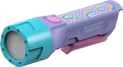 Produktbild von Ledlenser KIDBEAM4 Taschenlampe Lila, 70 Lumen, 12m Leuchtweite, 18h Laufzeit