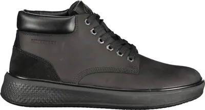 Produktbild von Schwarzer Hi-Top Herrensneaker mit zweifarbigen Schnürsenkeln