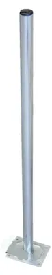 Produktbild von PremiumX Standfuß 100cm Ø 38mm Stahl SAT Antennenmast Mastfuß