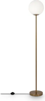 Produktbild von Maytoni  Stehleuchte Ring 1x E27 excl. Messing aus Metall 100 Lumen 60W für Küche, Schlafzimmer, Wohnzimmer, Esszimmer, Lobby