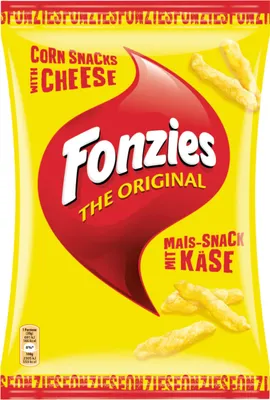 Obrázek produktu pro Fonzies Original kukuřičný snack se sýrem 100g / Snacks