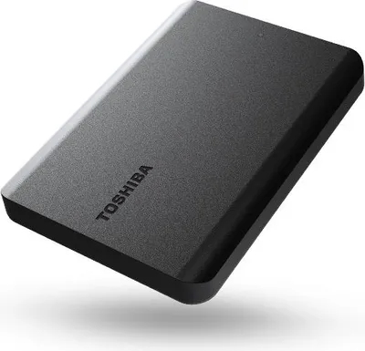 Produktbild von Toshiba Canvio Basics , 1 TB, 2.5", 2.0/3.2 Gen 1 (3.1 Gen 1), Schwarz