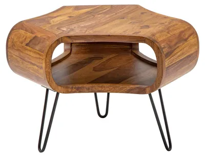 Produktbild von Couchtisch 70cm Holz Design Tisch Modern Wohnzimmer JETZT KAUFEN