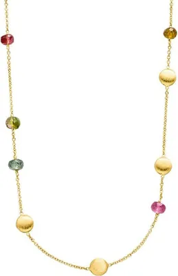 Elaine Firenze 221353-1C Damen-Collier mit Turmalinen 585 / 14 K Gold 1