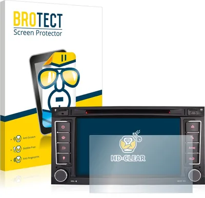Produktbild von 2x Für Erisin ES 7856T 7" Schutzfolie BROTECT Displayschutz Display Schutz Folie Klar Transparent