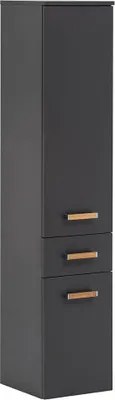 Obrázek produktu pro Koupelnová skříňka vysoká Möbelpartner Duo antracit 32,7 x 160,1 x 35,3 cm