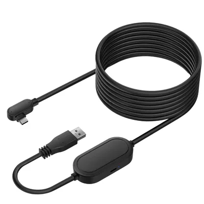 Image de Câble 5m avec amplificateur de signal pour lunettes VR| pour Quest 3 3S 2 PICO 4 HTC Focus 3