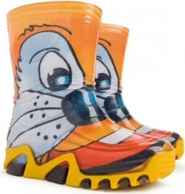 Produktbild von DEMAR Kinder Gummistiefel Regenstiefel Katze Reflektiernd 28/29