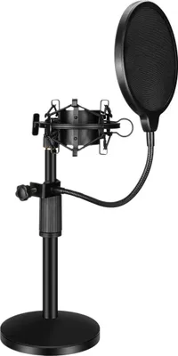 Produktbild von Mozos Mikrofon-Set: Tischstativ, Poppfilter, Antivibrationskorb MKIT-STAND