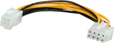 Image de ROLINE Câble adaptateur d'alimentation interne, ATX12V P4 femelle - 8pin EPS mâle, 0,15 m