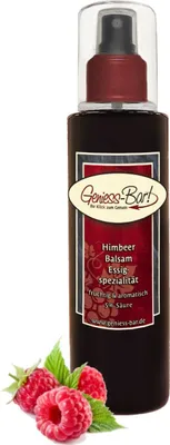 Produktbild von Himbeer Balsam Essig - Spezialität Sprühflasche 0,26L intensive Himbeernote 5% Säure Pumpspray
