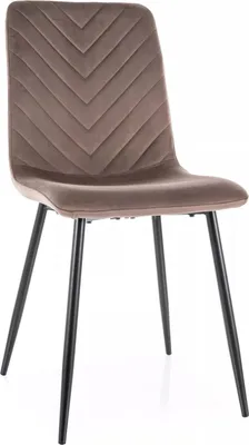 Produktbild von Esszimmerstuhl DOMINICA - braun/schwarz