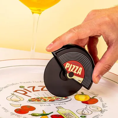 Produktbild von Pizzaschneider FISURA 7,5x5,5cm Edelstahl ABS - Vinyl Pizzaschneider