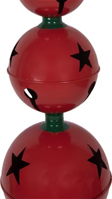 Produktbild von Clayre & Eef Weihnachtsdekorationsfigur Ø 31x193 cm Rot Grün Metall