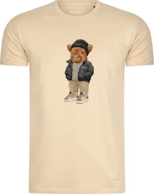 Produktbild von Ballin Est. 2013 Cool Cow Tee  Beige - Große XXL