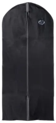 Image de Housses de vêtements - 2 pièces - 60 x 135 cm - 100 % polyester - Noir