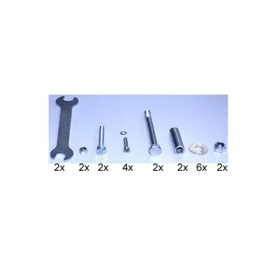 Produktbild von ATIKA Ersatzteil | Schraubenbeutel für Gartenhäcksler ALF 2300 / ALF 2500 / ALF 2800 / AMF 2500 / AMF 2800 / LHF 2800