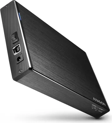 Obrázek produktu pro Axagon EE35-XA3, Rámeček na HDD, 3.5", SATA, Serial ATA II, Serial ATA III, 5 Gbit/s, USB konektivita, Černá