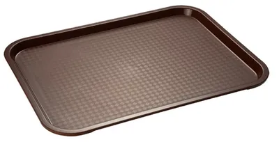 Immagine prodotto di APS Fast Food-Tablett, braun, Höhe: 20 mm, Länge: 270 mm, Breite: 350 mm