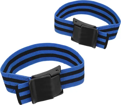 Produktbild von BFR Okklusionsbänder 2er Set Naturlatex 60x5cm Muskelaufbau ohne schwere Gewichte für Arme Beine