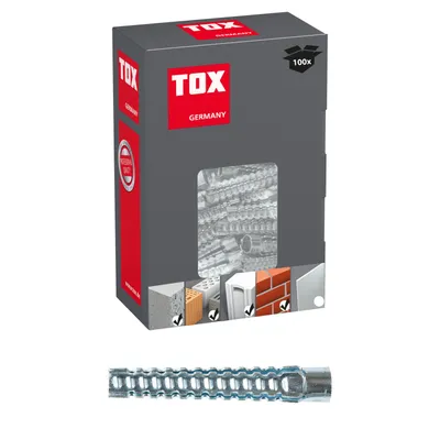 Produktbild von TOX Metall-Krallendübel Tiger 8/60 - 100 Stück - 39100031