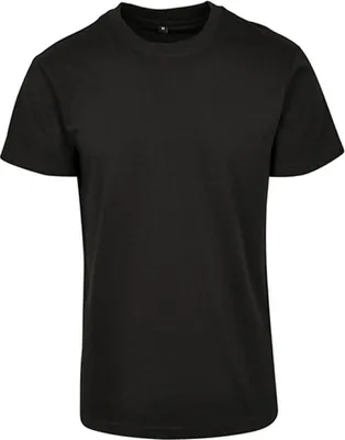 Produktbild von Build Your Brand BY123 | Premium Combed Jersey T-Shirt, gekämmte Baumwolle - Farbe: Black - Größe: XXL
