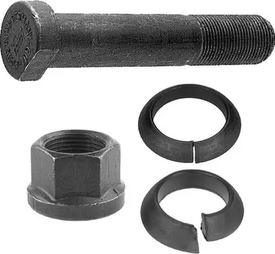 Produktbild von FEBI BILSTEIN Radbolzen 06293 Vorne Hinten passend für MERCEDES-BENZ NG 22mm 121mm Stahl 34mm 0,375kg