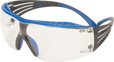 Produktbild von Schutzbrille SecureFit 400X EN 166 Bgel blau / grau, Scheibe klar Polycarbonat