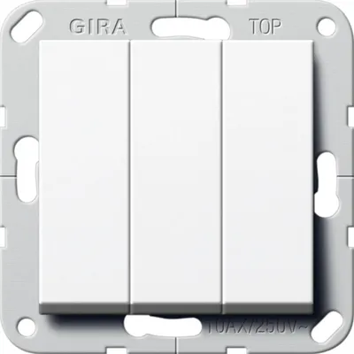 Produktbild von GIRA 284403 Elektroschalter 1P Weiß (284403)