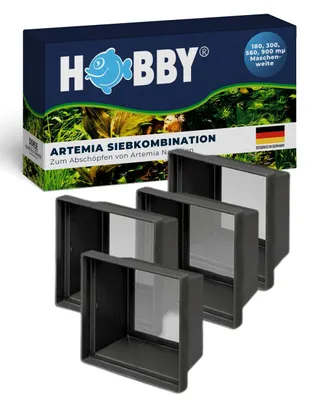 Obrázek produktu pro Kombinované síto Hobby Artemia, 4 síta, 120, 300, 560, 900 m