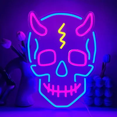 Obrázek produktu pro LED panel, LED neonový panel, reklamní světelný panel, neonové osvětlení, USB neonové osvětlení, dekorace na Halloween