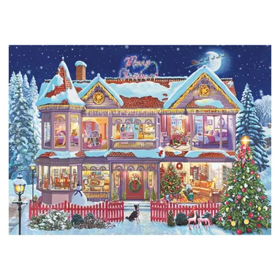 Produktbild von Getting Ready Christmas. Puzzle 1000 Teile
