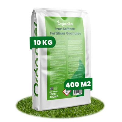 Obrázek produktu pro Síran železnatý hnojivo – Odstraňovač mechu – 10 kg – Pro 500 m2 - Organifer