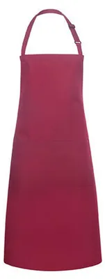 Produktbild von Karlowsky - Latzschürze "Basic", Tasche LT4283 (Einheitsgröße) (Bordeaux)