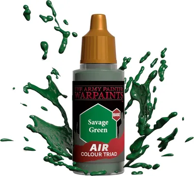 Produktbild von The Army Painter Savage Green, Grün, Acrylfarbe, Flüssigkeit, 18 ml, 1 Stück(e)