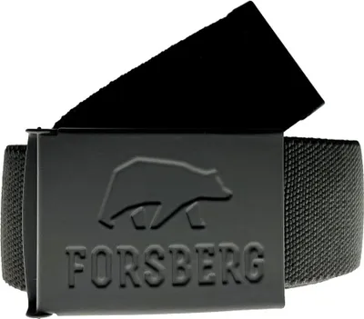 Image de Ceinture élastique FORSBERG avec boucle en caoutchouc et ouvre-bouteille, couleur:noir, taille:uni