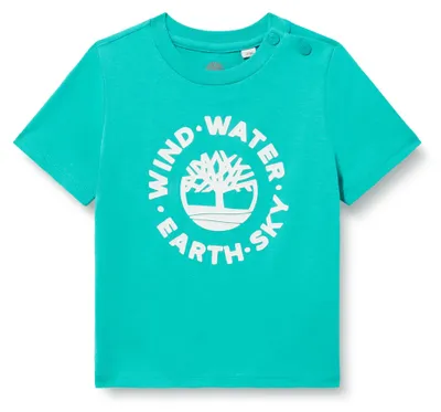 Produktbild von Timberland Kurzärmliges T-Shirt für Babys, Jungen, 1 Stück, blau, 2 Jahre