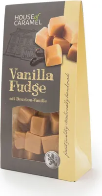Produktbild von Fudge Vanilla feinstes Weichkaramell mit Bourbon Vanille 120g