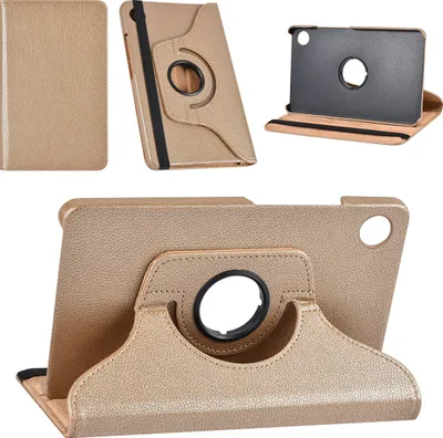 Image de UNIQ Accessory Galaxy Tab A9 8.7 Book Case Tablethoes Draaibare - Or