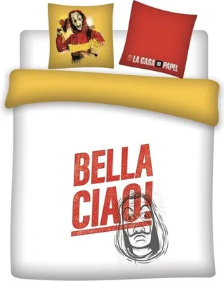 Obrázok produktu pre Obliečka na prikrývku Casa de Papel pre 2 osoby, 240 x 240 cm, mikrovlákno