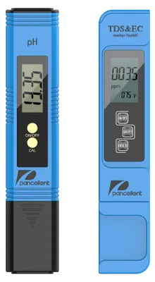 Produktbild von Pancellent PH Messgerät, PH TDS EC und Temperatur 4 in 1 Set, Wasserqualität Tester(ATC) für Trinkwasser/Schwimmbad/Aquarium/Pools