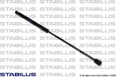 Obrázok produktu pre Plynová pružina batožinového/nákladového priestoru 558mm STABILUS LIFT-O-MAT pre CITROEN C4 Coupe