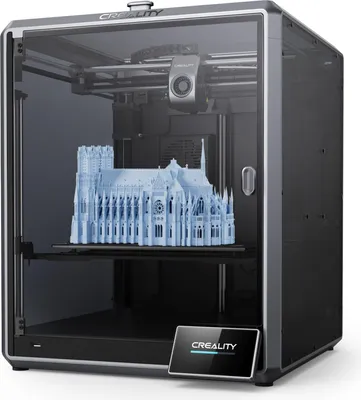 Produktbild von 3D tlačiareň Creality K1 Max, rýchlosť tlače 600 mm/s, 3D tlačiareň s AI LiDAR AI kamerou, duálne hands-free automatické vyrovnávanie, duálne chladenie, veľký rozmer tlače 300 x 300 x 300