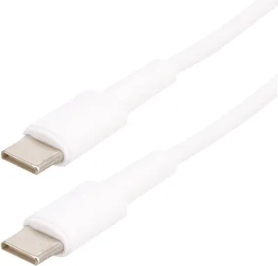 Image de Câble USB 2.0 - C vers M/M - 3 A - Blanc - 1 m - Erard