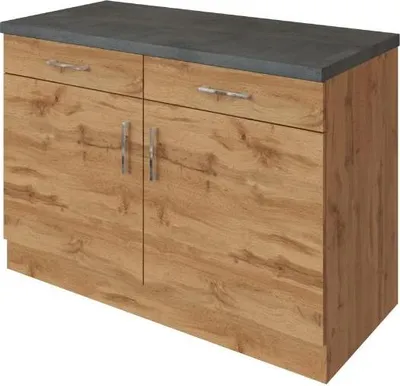 Obrázek produktu pro Kuchyňské skříňky spodní s dvířky Held Möbel Sorrento 100 x 60 x 86 cm dub světlý matný dub světlý matný
