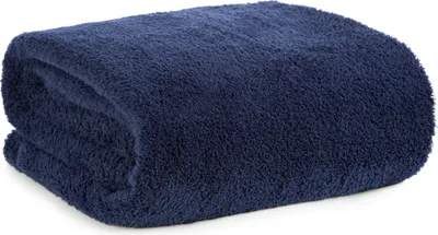 Produktbild von EUROFIRANY | Kuscheldecke - Decken - LORI - 70x160 cm - Granatblau - Sehr weich - Ideal für gemütliche Abende