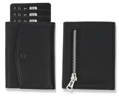 Produktbild von Solo Pelle® Leder Slim Wallet mit Münzfach Geldbeutel mit RFID Schutz Platz