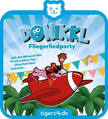 Produktbild von TIGER MEDIA 4191 tigercard - Donikkl - Fliegerliedparty